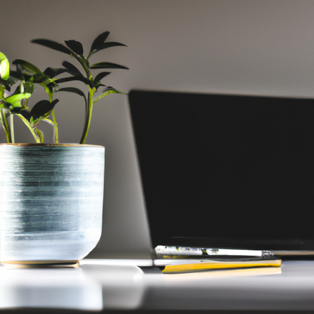 Аккаунт‑менеджер — рабочее место с ноутбуком